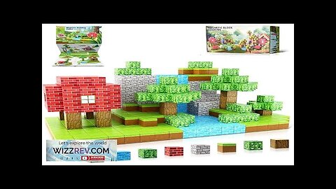 Magnetic Blocks Build Mine Magnet World Edition Magnetic Cubes Construction Toys Review