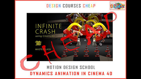 Motion Design School - Dynamics Animation in Cinema 4D