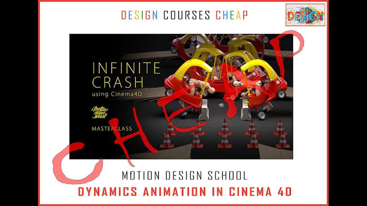 Motion Design School - Dynamics Animation in Cinema 4D