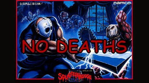 Splatterhouse (Arcade) Longplay - 1 Life (4K 60fps)