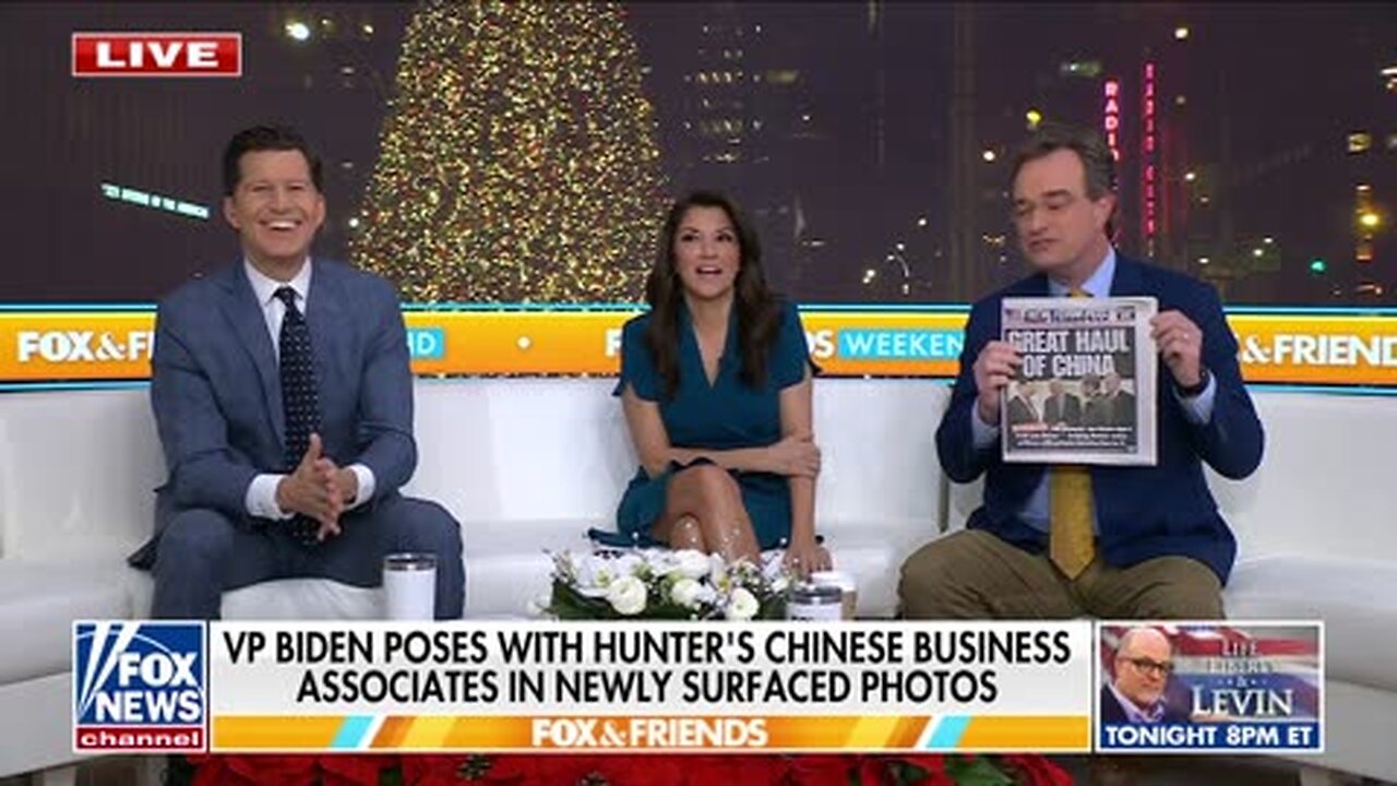 Newly surfaced photos show VP Biden posing with Hunter&apos;s business associates