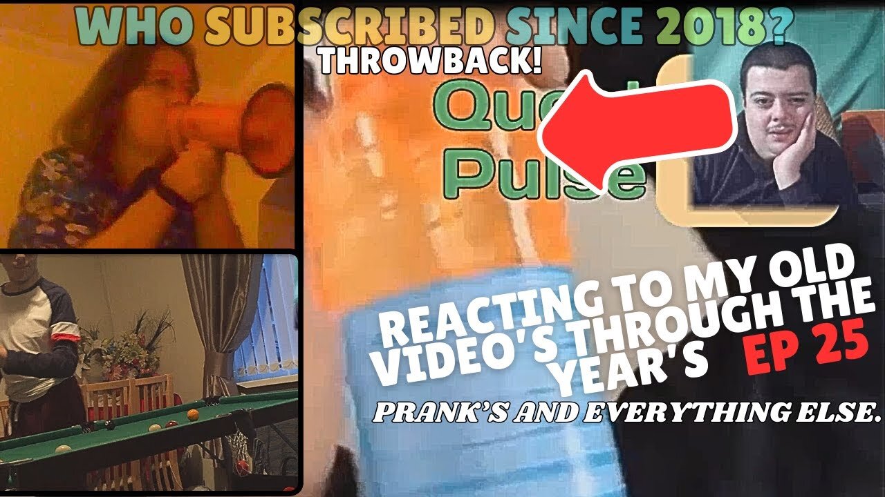 I React To All My Content Through The Year's |Content Never Seen Until Now |