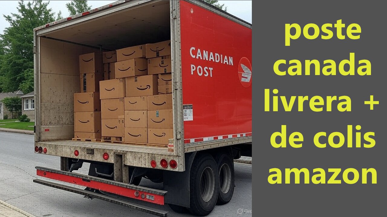 Poste-Canada livrera plus de colis Amazon au Qc