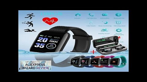 Smart Watch Bluetooth Digital Watch Sports Pedometer Wireless Bluetooth Headsets Sleep Review