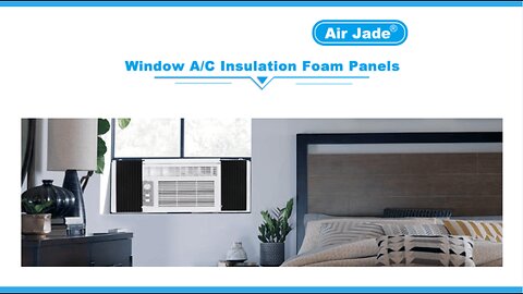 Air Jade Window Air Conditioner Side Panels Insulation, Window AC