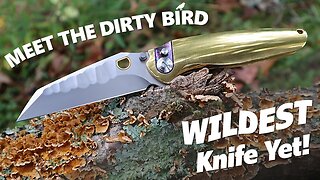 Not Your Average Folder — The Titanium Dirty Bird Takes Flight | AK Blade