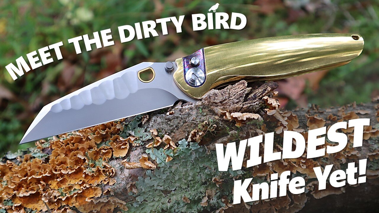 Not Your Average Folder — The Titanium Dirty Bird Takes Flight | AK Blade