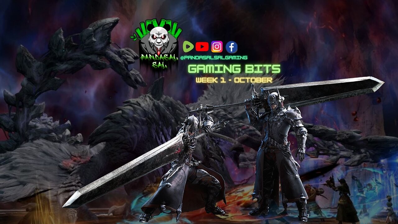 Gaming Bits | Final Fantasy XIV | Monster Hunter Wilds | Space Marine II | Week 1 October