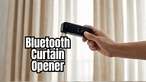 SwitchBot Automatic Curtain Opener Review | Effortless Home Automation with Bluetooth Remote Control