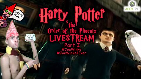 Harry Potter & the Order of the Phoenix Part 1 | Gaming Livestream (Jan 6th 2025) | Joe Winko