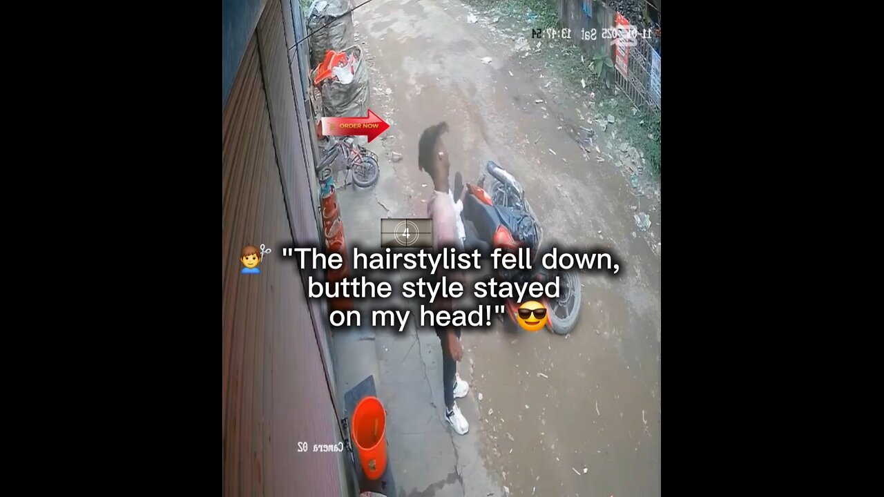 “A real hairstylist never loses balance… only clients do!”