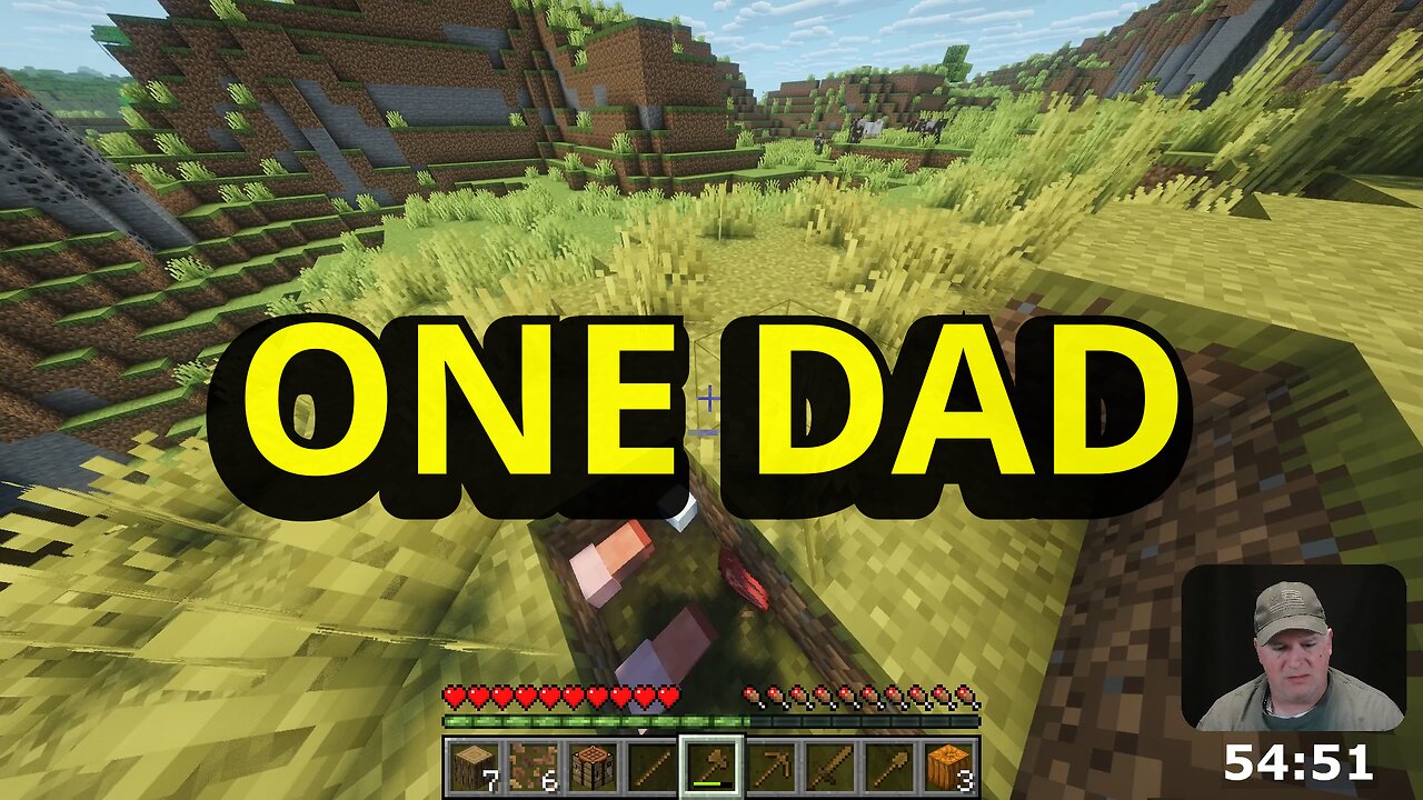 One Dad. One Hour a Day. One Impossible Minecraft Goal.