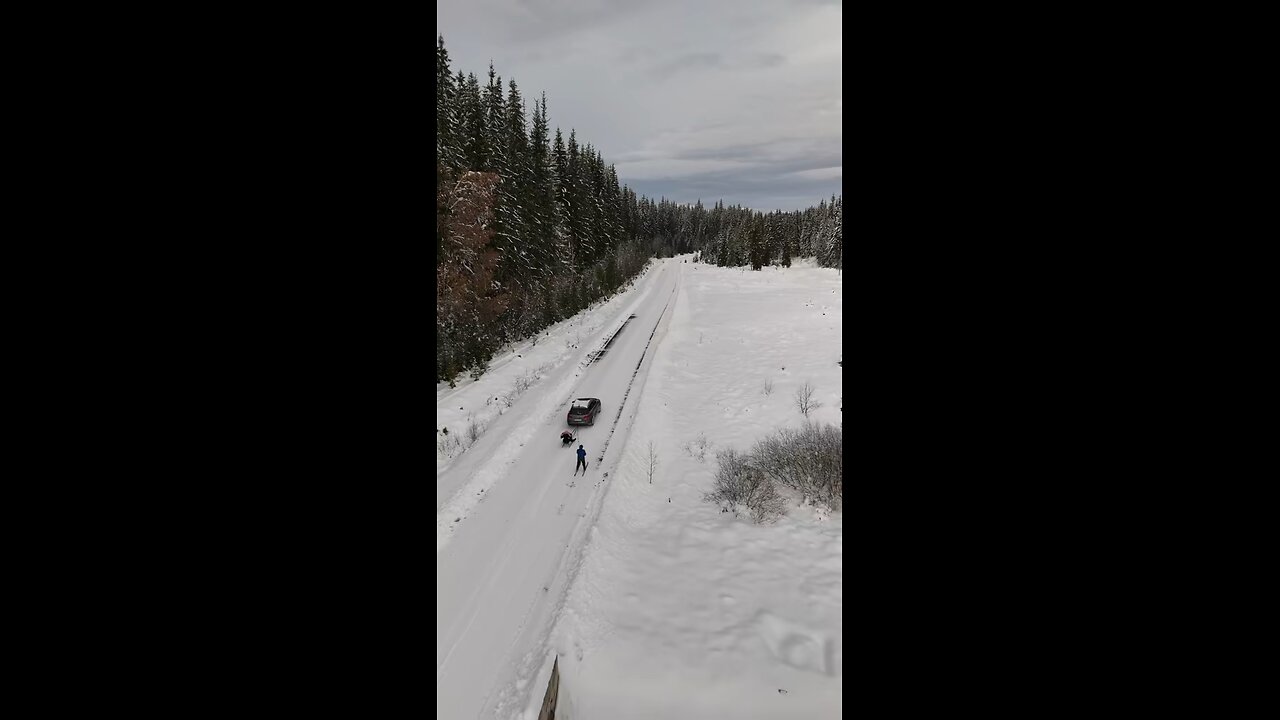 Relaxing time in the winter up in Romania