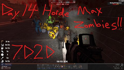 7D2D Horde Night, and it was Tons of fun!