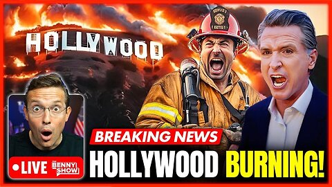 Benny Johnson: Hollywood in FLAMES! Palisades Fire RAGES in Across California! - 1/8/2025