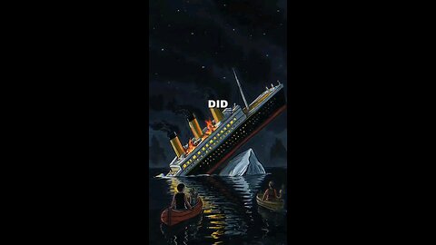 Why The Unsinkable Titanic Sunk titanic iceberg fyp conspiracytiktok titanicsinking