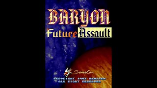 Baryon Future Assault Arcade Game, SemiCom Tirano 1997, Longplay