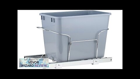 VEVOR Pull-Out Trash Can 29L Single Bin Under Mount Kitchen Waste Container Review