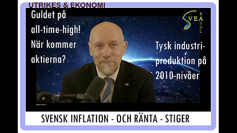 Utrikes & Ekonomi: Svensk inflation - och ränta - stiger