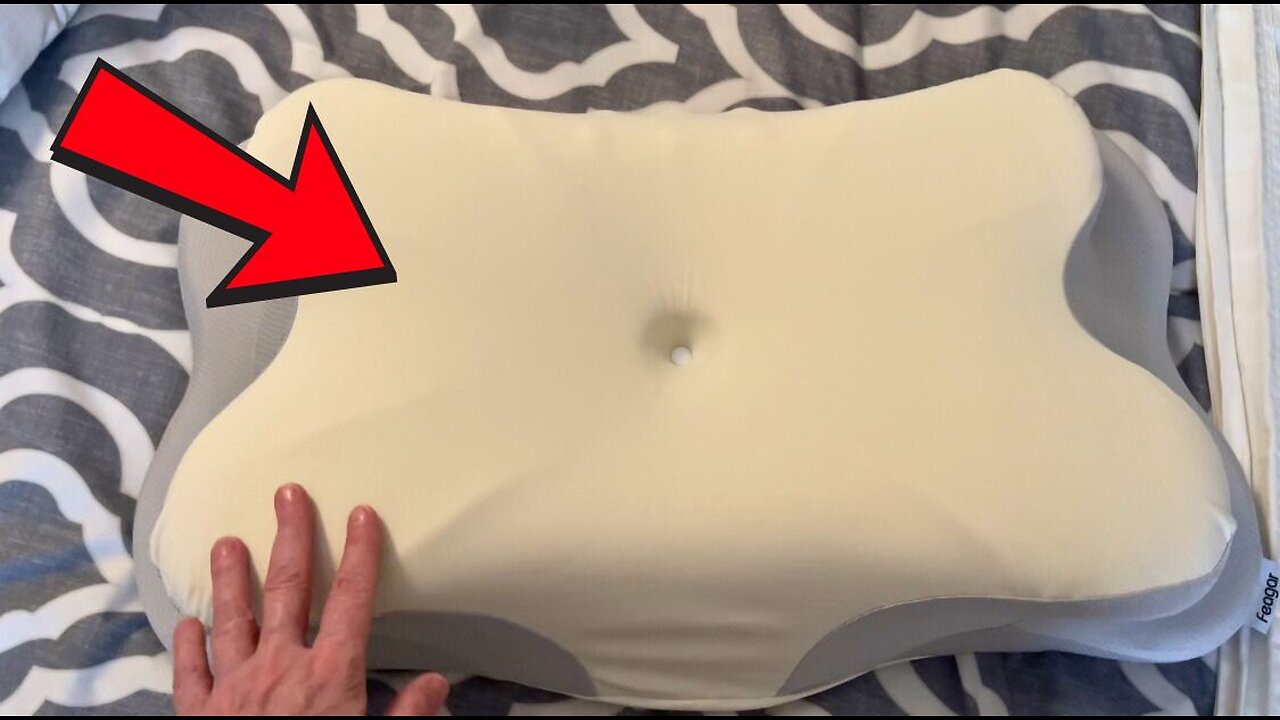 STOP Neck Pain with this Memory Foam Pillow