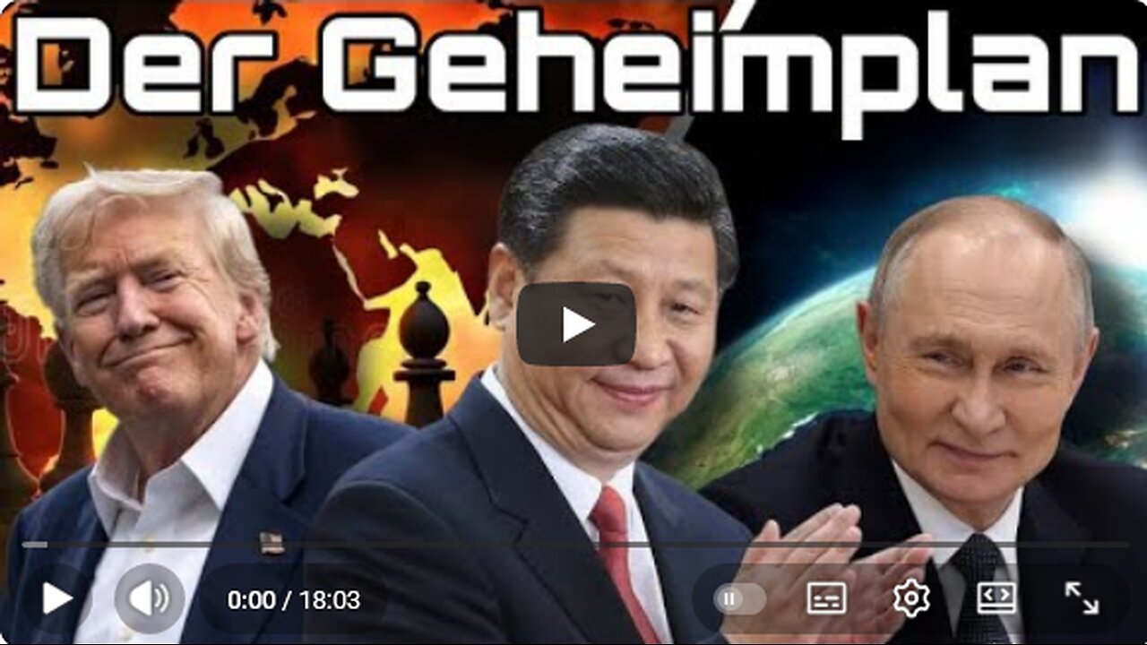 Mein wichtigstes Video: Der Geheimplan für Weltfrieden 26.10.2025 🦁 LION Media