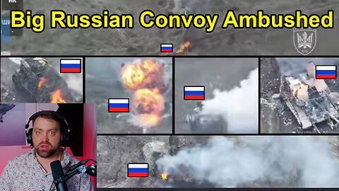 Update from Ukraine | Wow! A huge Russian Convoy was destroyed by Legendary Magyar Ukrainian Unit