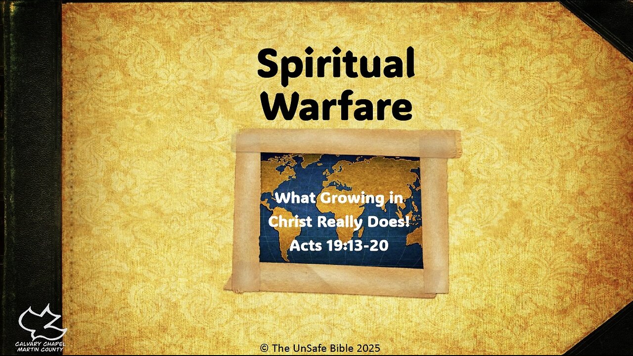 Acts 19:13-20 Spiritual Warfare Again