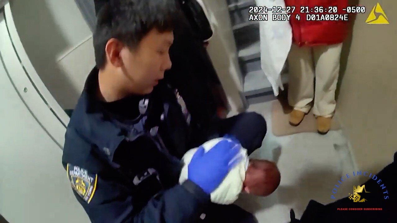 22-Day-Old Infant Saved by NYPD Officers' Timely Intervention