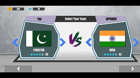 India vs Pakistan | 5 Over Thriller Match | Cricket Game play