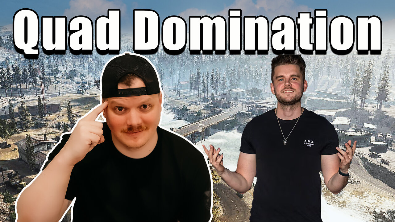Quad Domination w/ Benny Central on Warzone!