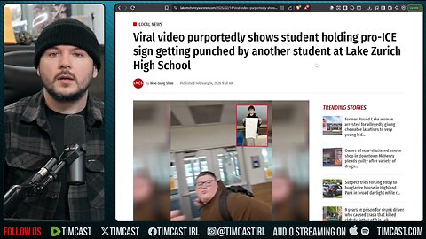 Liberal Chungus PUNCHES Kid For Supporting ICE And They CELEBRATE | Tim Pool