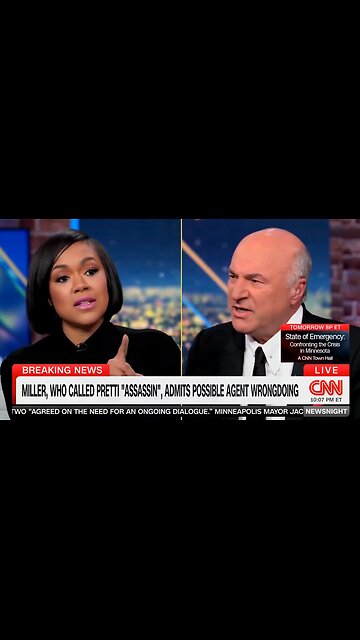 Kevin O’Leary CLAPS BACK After Tiffany Cross Suggests Federal Officers Are "White Supremacists"