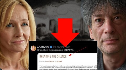 J.K. Rowling Calls Out Neil Gaiman for Using DARVO Tactics