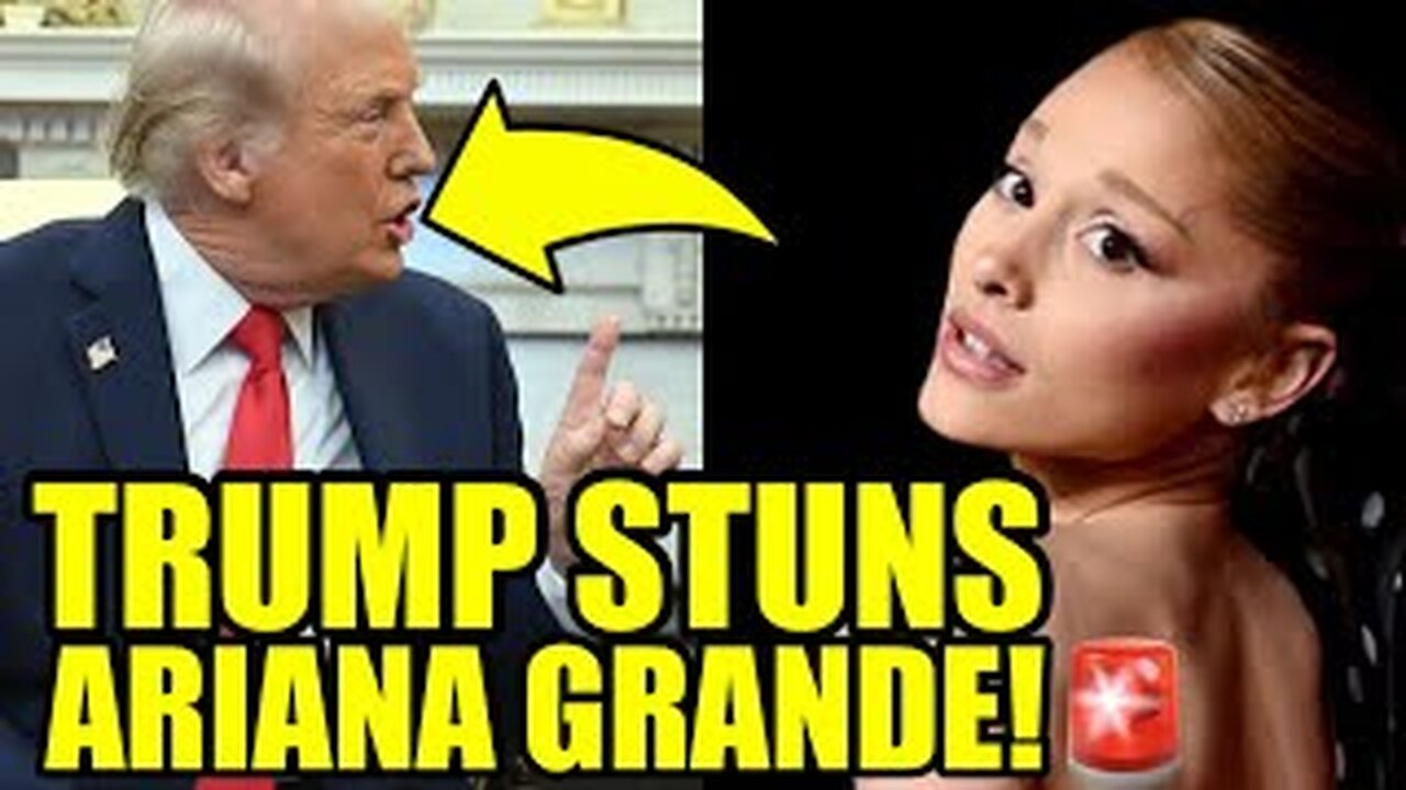 🚨Trump JUST DECLARED WAR On Ariana Grande Over THIS