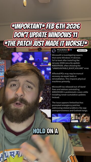 Your start bar is going to disappear.