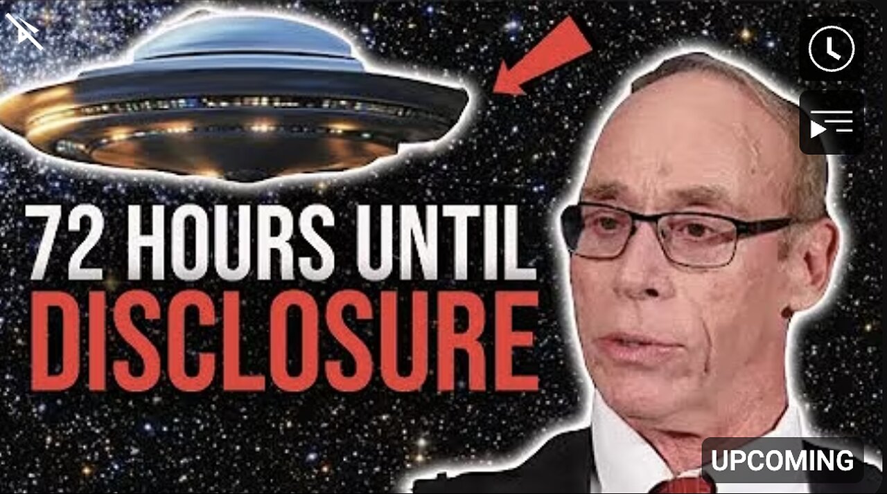 72 Hours to UFO Disclosure? Greer’s Bold Claim & Crash Retrieval Video That Could Change Everything!