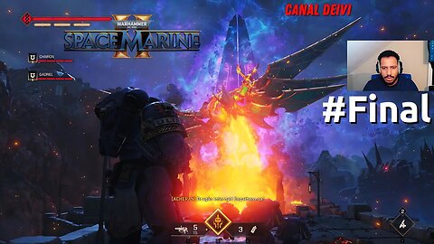 Lorde Macragge Marneus Calgar e Feiticeiro do Caos Imurah - Warhammer 40,000: Space Marine 2 - Final