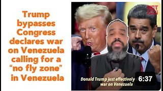 Trump bypasses Congress declares war on Venezuela calling for a “no fly zone” in Venezuela