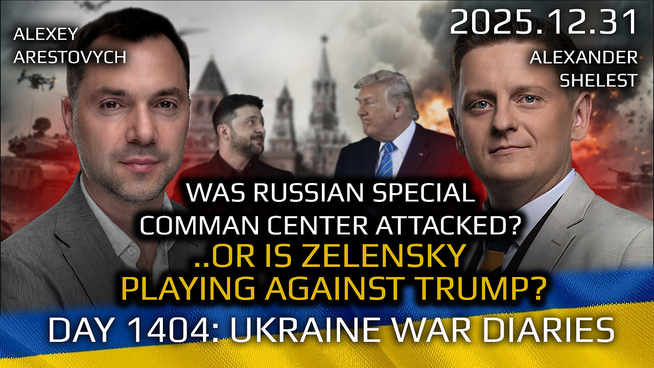 War in Ukraine. Day 1404: Was the Russian Command Center Hit? or is Zelensky Playing Against Trump?