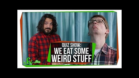 SciShow Quiz Show: We Eat Some Weird Stuff (Hank vs. Mike Falzone)