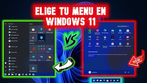 ✅ Cómo volver al Menu de Inicio Windows 10 en Windows 11 ✔️ en menos de un minuto