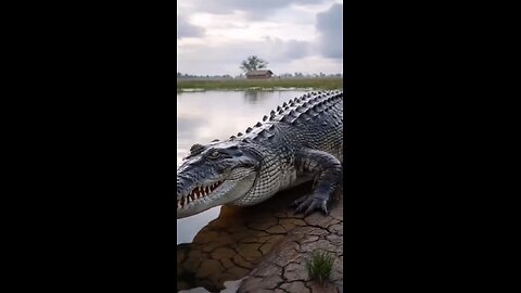 The Girl Who Ate Fresh Fish Every Rainy Day 🍃 | Sad Crocodile Story | Emotional Animation