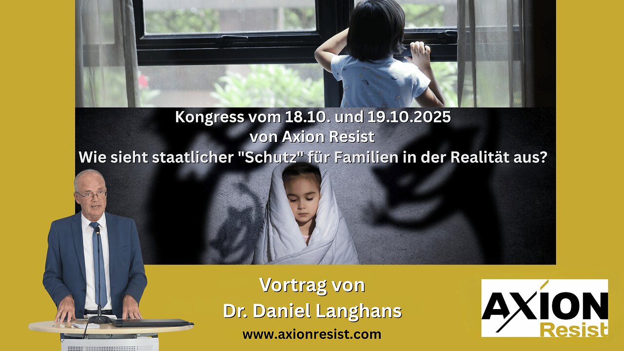💥Kongress Axion Resist | Vortrag von Dr. Daniel Langhans💥