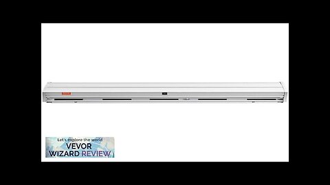 VEVOR 60" Commercial Indoor Air Curtain Super Power 2 Speeds 1500CFM Wall Review