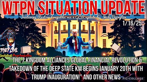 WTPN SIT/UP Inauguration threats, troops in DC, Q phones, Blinken, UK pedos & more.