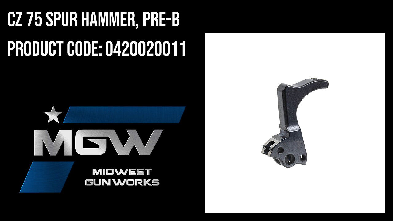 CZ 75 Spur Hammer, Pre-B - 0420020011