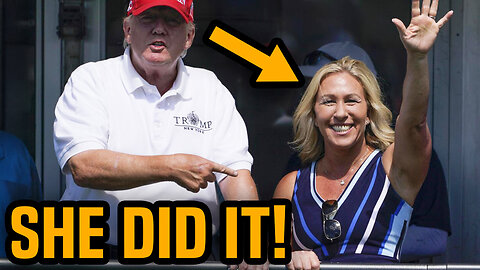 Marjorie Taylor Greene STUNS Trump with MASSIVE betrayal