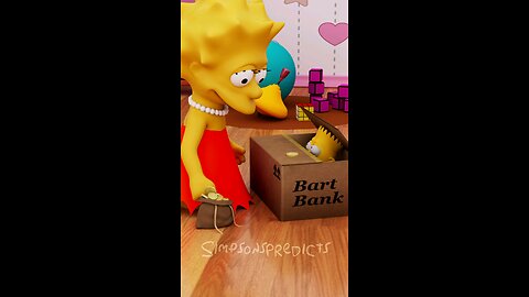 Bart Bank 💲💲💲 #shorts #animation #funny