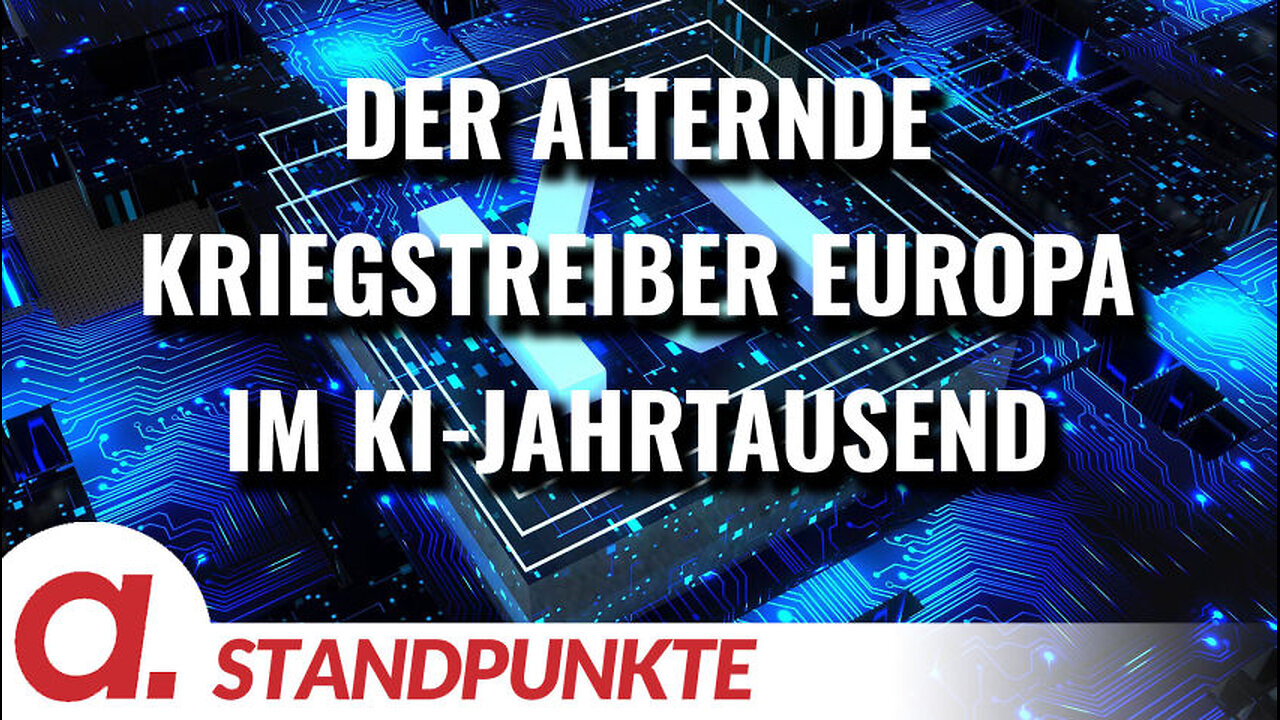 Der alternde Kriegstreiber Europa im KI-Jahrtausend | Von Sabiene Jahn
