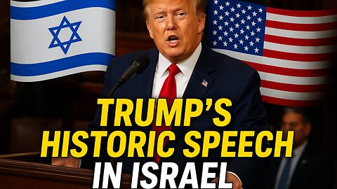 Trump delivers remarks to the Israeli Knesset amid historic peace deal with Hamas